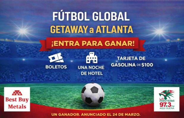Concurso Futbol Global Getaway, presentado por Best Buy Metals